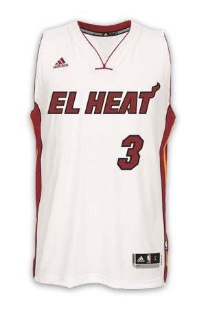 Miami Heat 2007-2008 Latin Nights Jersey