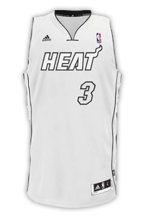 white miami heat vice jersey