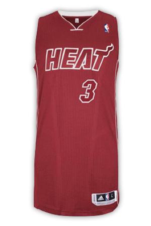 miami heat red jersey