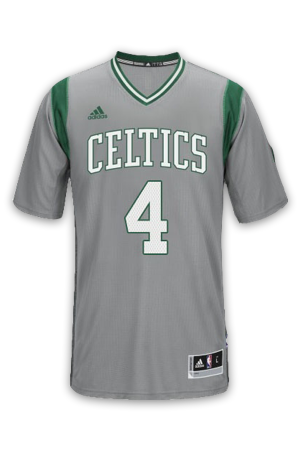 Buy jersey Boston Celtics Grey Sleeved Alternate
