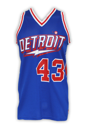 NBA Jersey Database, Detroit Pistons 1970-1971 Record (with just
