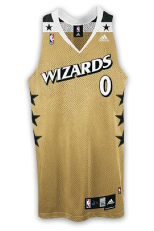 wizards 0 jersey