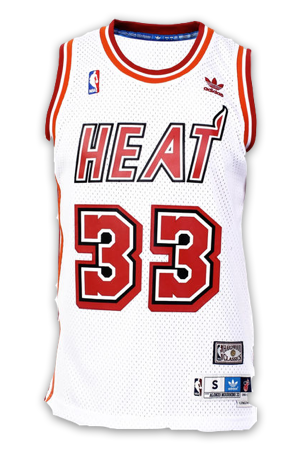 Miami Heat NBA 1988 White Red Baseball Jersey Gift For Men And